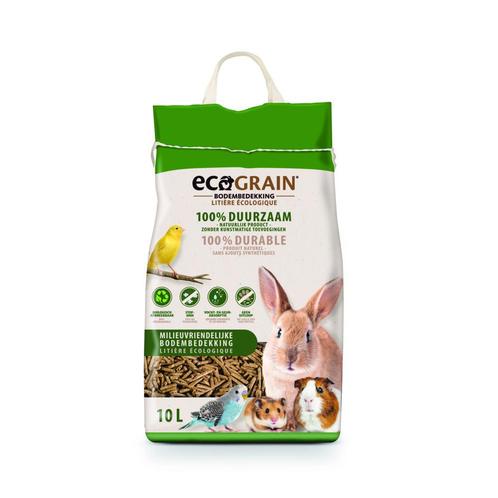 EcoGrain Bodembedekking 10ltr, Dieren en Toebehoren, Knaagdieren en Konijnen | Toebehoren, Ophalen of Verzenden