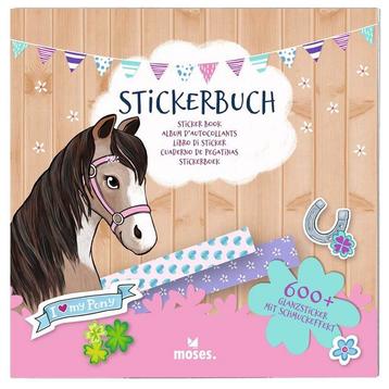 Stickerboek Paarden - 600 Stickers - 17x17x0.8cm NIEUW