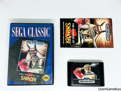 Sega Genesis - The Revenge Of Shinobi, Spelcomputers en Games, Games | Sega, Gebruikt, Verzenden
