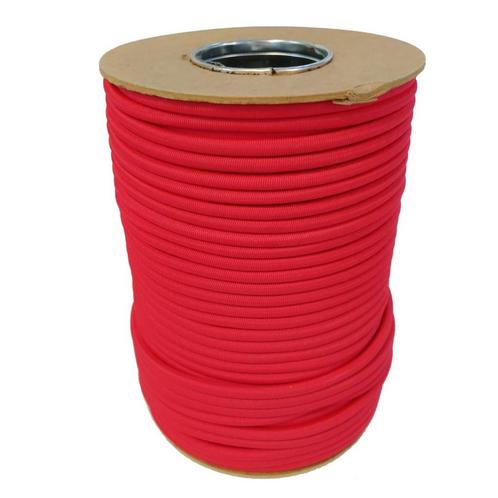 50 meter Elastisch Touw - Rood - 8mm - elastiek op rol, Doe-het-zelf en Verbouw, Overige Doe-het-zelf en Verbouw, Nieuw, Ophalen of Verzenden