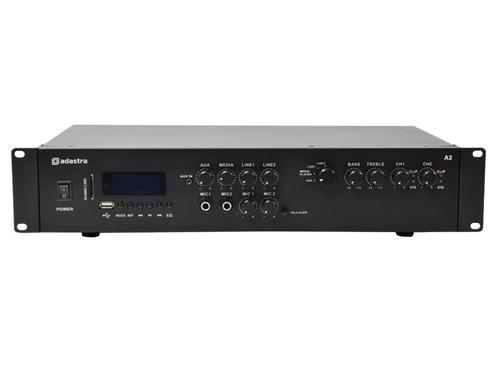 Adastra A2 Stereo Versterker 2 X 200W Met Bleutooth En Mic, Muziek en Instrumenten, Microfoons, Overige typen, Nieuw, Verzenden