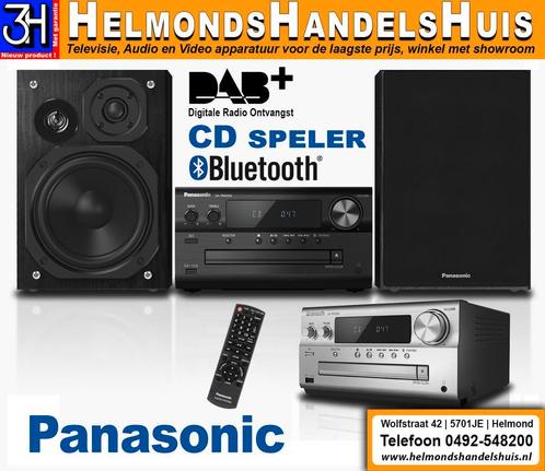 Panasonic stereoset bluetooth CD speler DAB+ digital input, Audio, Tv en Foto, Stereo-sets, Nieuw, Overige merken, Cd-speler, Tuner of Radio