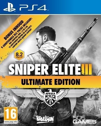 Sniper Elite III: Afrika - Ultimate Edition PS4, Spelcomputers en Games, Games | Sony PlayStation 4, 1 speler, Zo goed als nieuw