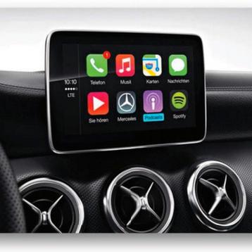 Mercedes Apple carplay, Android auto activatie