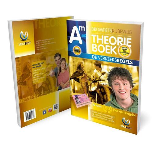 Scooter Theorie Boek 2024 - Bromfiets Theorieboek Rijbewijs, Boeken, Studieboeken en Cursussen, Nieuw, Overige niveaus, Verzenden