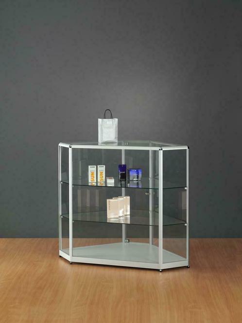 Luxe vitrine kast , vitrinekast chroom 800, Zakelijke goederen, Kantoor en Winkelinrichting | Winkel en Inventaris, Verzenden