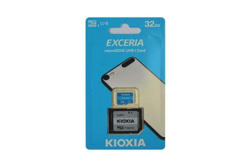 Kioxia (Toshiba)  Exceria 32GB microSDHC geheugenkaart., Audio, Tv en Foto, Fotografie | Geheugenkaarten, MicroSDHC, Nieuw, 32 GB