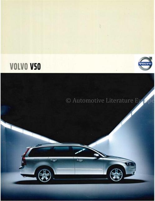 2007 VOLVO V50 BROCHURE NEDERLANDS, Boeken, Auto's | Folders en Tijdschriften, Volvo