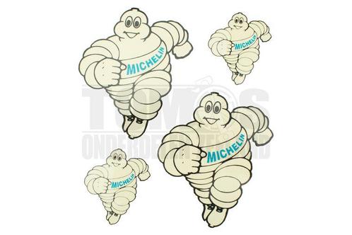 Michelin Stickerset 4-delig, Fietsen en Brommers, Brommeronderdelen | Algemeen, Nieuw, Verzenden