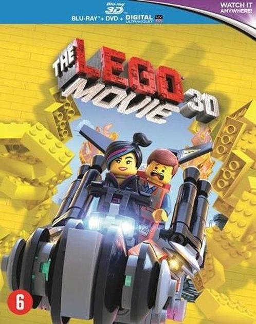 The Lego Movie 3D 2D en dvd (blu-ray tweedehands film), Cd's en Dvd's, Blu-ray, Zo goed als nieuw, Ophalen of Verzenden