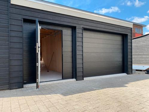 Super geïsoleerde garagedeur, montage heel NL, 10jr garantie, Doe-het-zelf en Verbouw, Deuren en Horren, Nieuw, Glas, Metaal, Garagedeur