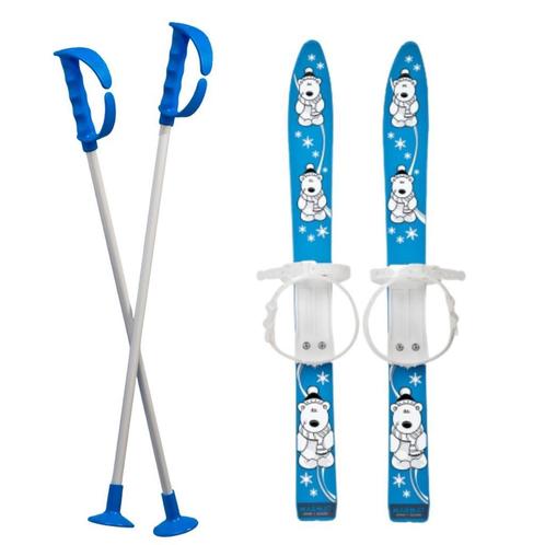 Skies kind - Kinderski set + stokken - Plastic Mini Ski 70cm, Sport en Fitness, Skiën en Langlaufen, Skiën, Minder dan 100 cm