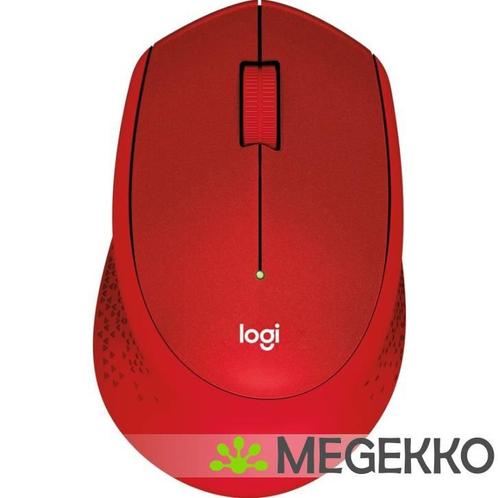 Logitech Mouse M330 Silent Plus Rood, Computers en Software, Muizen, Nieuw, Verzenden