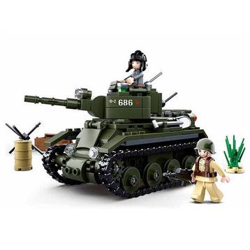 Sluban WWII Allied cavalry tank M38-B0686