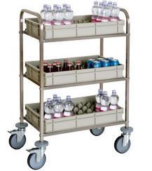 Serveerwagen voor Frisdranken HorecaTraders, Zakelijke goederen, Horeca | Meubilair en Inrichting, Verzenden
