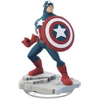Captain America - Disney Infinity 2.0, Spelcomputers en Games, Spelcomputers | Nintendo Consoles | Accessoires, Zo goed als nieuw