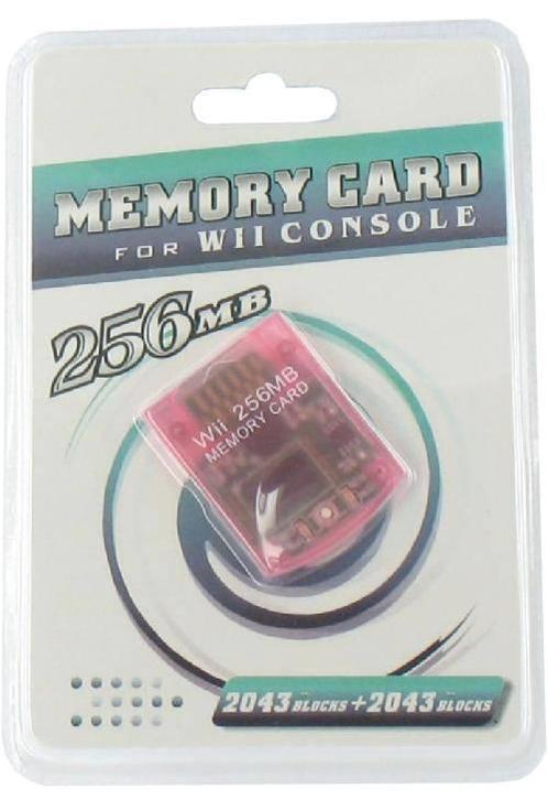 Nintendo Wii en GameCube geheugenkaart - 256 MB /, Spelcomputers en Games, Spelcomputers | Overige, Ophalen of Verzenden