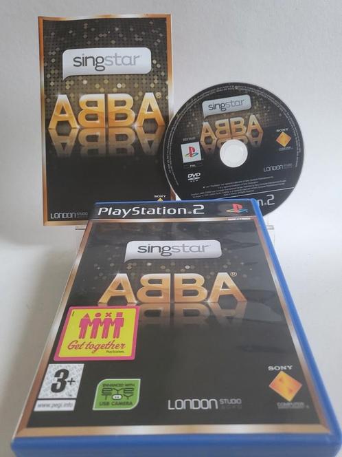 Singstar ABBA Playstation 2, Spelcomputers en Games, Games | Sony PlayStation 2, Ophalen of Verzenden