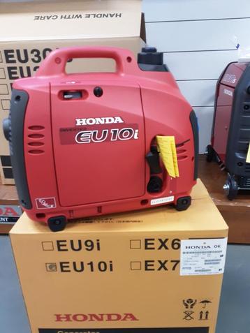 Honda EU10I generator/aggregaat nieuw in aanbieding