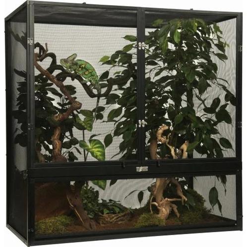 Exo Terra Aluminium Draadgaas Terrarium | 90 x 45 x 90CM, Dieren en Toebehoren, Reptielen en Amfibieën | Toebehoren, Ophalen of Verzenden