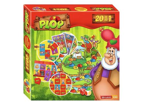 Kabouter Plop bordspel - 20 in 1 spel - 20 spellen, Kinderen en Baby's, Speelgoed | Overig, Nieuw, Verzenden