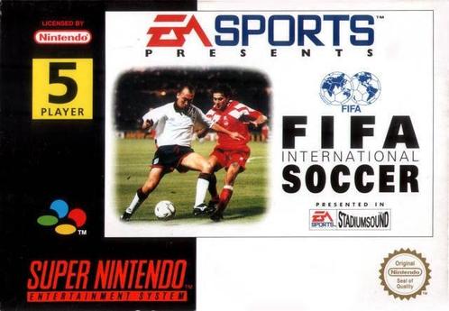 FIFA International Soccer (Losse Cartridge) (SNES Games), Spelcomputers en Games, Games | Nintendo Super NES, Zo goed als nieuw