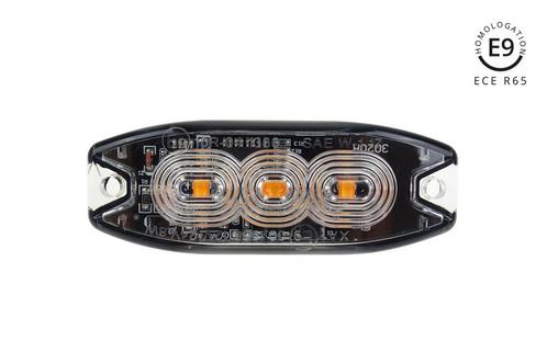 LED flitser - R65 - 19 flits patronen - 3-LED - Oranje - 12-, Auto diversen, Tuning en Styling, Ophalen of Verzenden