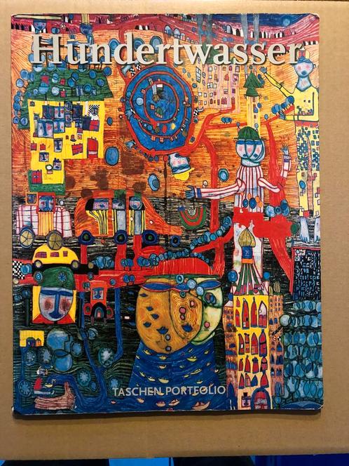 Taschen Portfolio - Hundertwasser - vrij zeldzaam, Boeken, Kunst en Cultuur | Beeldend, Gelezen, Schilder- en Tekenkunst, Ophalen of Verzenden