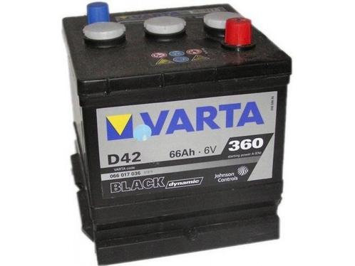 Varta D42 Oldtimer accu 6 volt 66ah, Auto-onderdelen, Accu's en Toebehoren, Verzenden