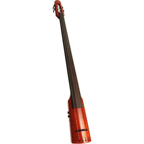 NS Design WAV 4-String Electric Upright Bass Amberburst Glos, Muziek en Instrumenten, Strijkinstrumenten | Contrabassen, Verzenden