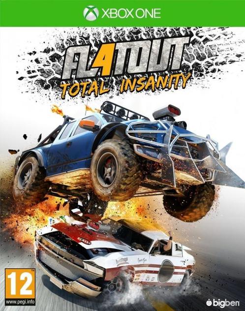 Flatout 4: Total Insanity (Xbox One), Spelcomputers en Games, Spelcomputers | Xbox One, Gebruikt, Verzenden