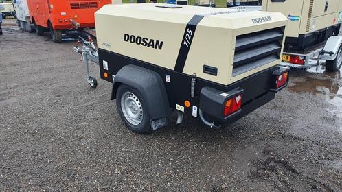 Doosan 7/25 Compressor  Euro 525,00 * 24mnd/0% rente, Zakelijke goederen, Machines en Bouw | Pompen en Compressoren