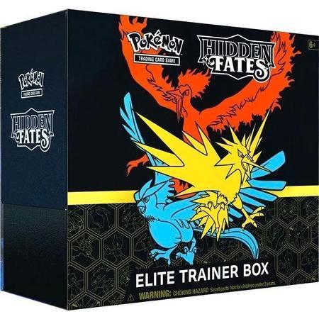 Pokemon Hidden Fates Elite Trainer Box, Hobby en Vrije tijd, Verzamelkaartspellen | Pokémon, Verzenden