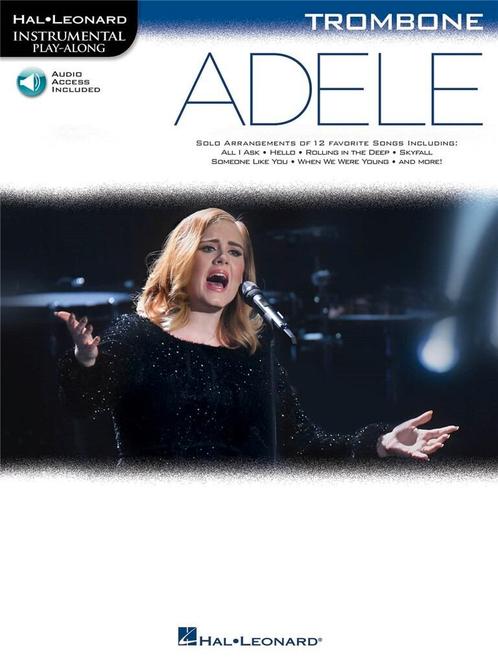 Adele - Trombone, Muziek en Instrumenten, Bladmuziek, Trombone, Artiest of Componist, Nieuw, Populair, Ophalen of Verzenden
