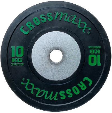 Crossmaxx® Competition Technique Plate 50mm - 10 kg, Sport en Fitness, Fitnessmaterialen, Nieuw, Verzenden