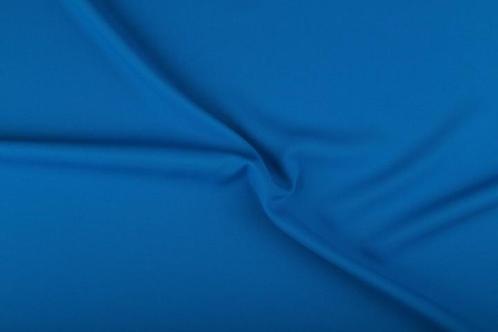 Polyester stof waterblauw - 50m effen stof op rol, Hobby en Vrije tijd, Stoffen en Lappen, Verzenden