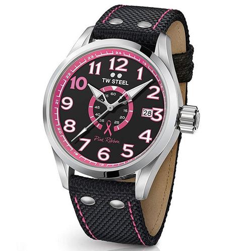 TW Steel TW973 Volante Pink Ribbon Special Edition 45mm, Sieraden, Tassen en Uiterlijk, Horloges | Dames, Verzenden