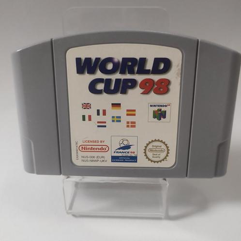 World Cup 98 Nintendo 64, Spelcomputers en Games, Games | Nintendo 64, Ophalen of Verzenden