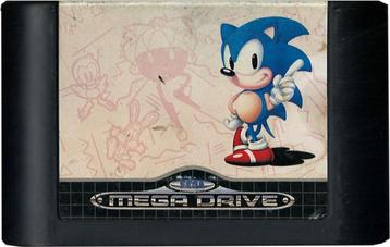 Sonic the Hedgehog (losse cassette) (Sega MegaDrive)