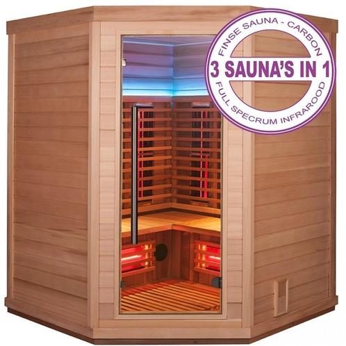 Enjoy Life combi sauna 450ir+ nu met 20% korting !, Sport en Fitness, Sauna, Infrarood, Complete sauna, Nieuw, Ophalen