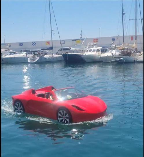 JetCar (Jetboot) is een luxe Sportauto die op water vaart, Watersport en Boten, Waterski's, Overige typen, Nieuw, 160 cm of meer