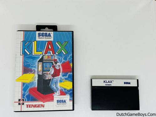 Sega Master System - Klax, Spelcomputers en Games, Games | Sega, Verzenden
