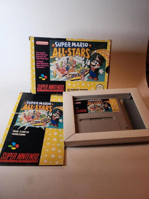 Super Mario All-Stars Super Nintendo SNES, Spelcomputers en Games, Games | Nintendo Super NES, Ophalen of Verzenden