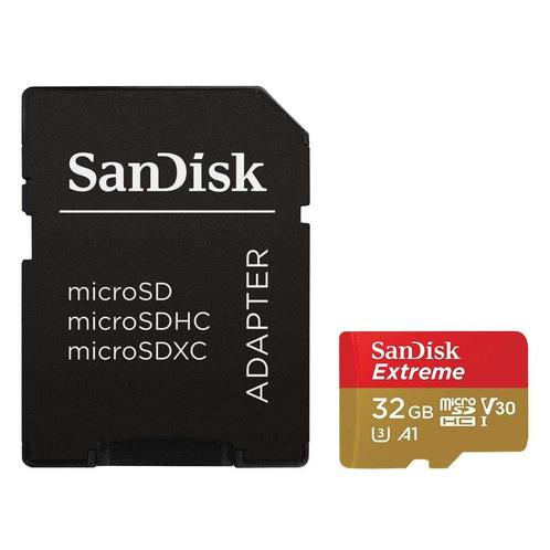 Sandisk MicroSDXC Extreme 32GB U3, Audio, Tv en Foto, Fotografie | Geheugenkaarten, Overige typen, Nieuw, Ophalen of Verzenden