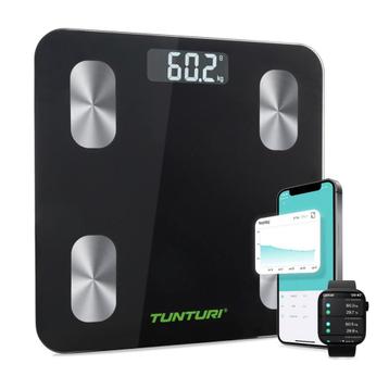 Tunturi Smart Scale | Weegschaal | Bluetooth | incl. lichaam