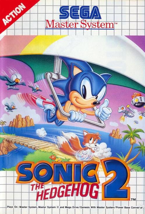 Sonic the Hedgehog 2 [Sega Master System], Spelcomputers en Games, Games | Sega, Ophalen of Verzenden
