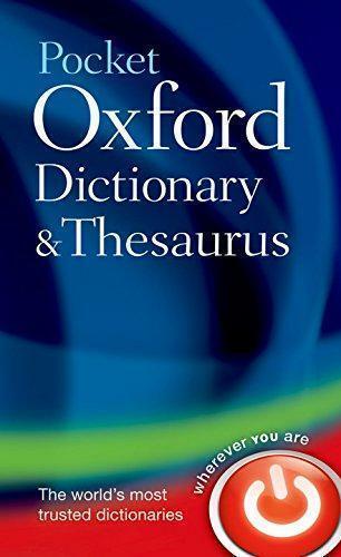Pocket Oxford Dictionary and Thesaurus, Boeken, Woordenboeken, Zo goed als nieuw, Verzenden