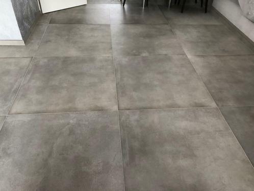 Vloertegels beton grijs 60x60 cm keramisch! 16,98 pm2, Doe-het-zelf en Verbouw, Vloerdelen en Plavuizen, 30 cm of meer, 50 tot 150 cm