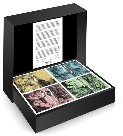Matchboox - Kunst in Bergen (N.-H.) Serie, Verzamelen, Complete verzamelingen en Collecties, Verzenden