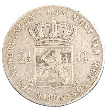 Nederlandse zilveren Rijksdaalder (Willem II)